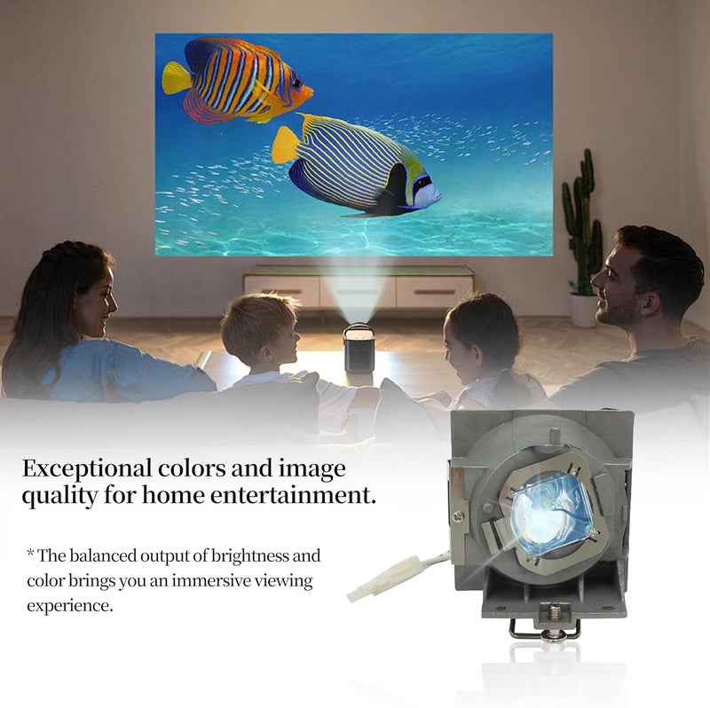 SORNEICDR مصباح بديل RLC-108 لجهاز العرض متوافق مع VIEWSONIC PA500S PA500X PA502ES PA502XE PA503S PA503SP PA503X PA503XP PG603X PS501X PS600X VS16905 VS16909 - Image 5